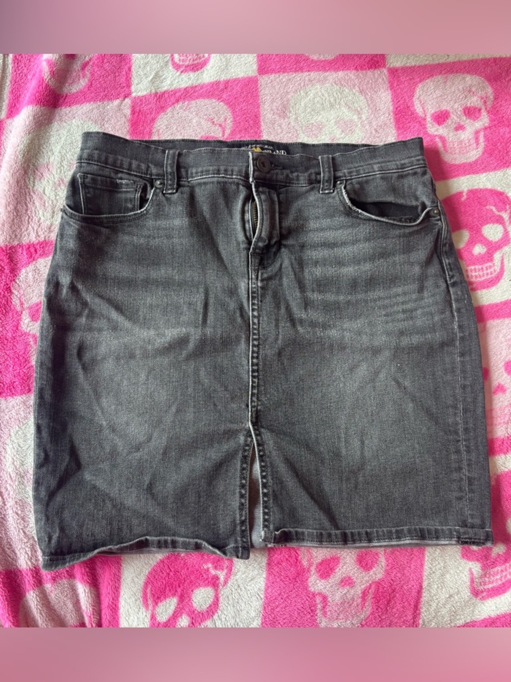 Lucky Brand Dark Denim Skirt